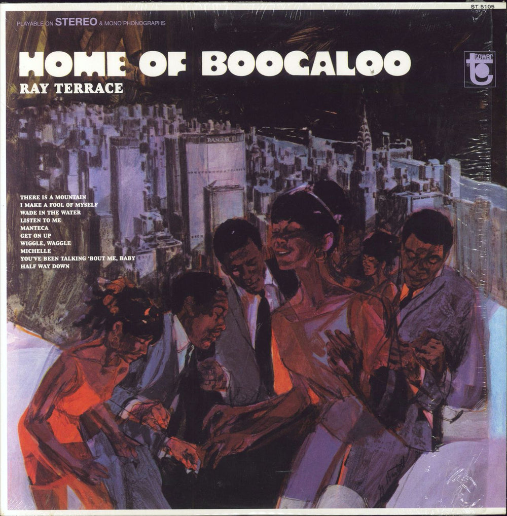 Ray Terrace Home Of Boogaloo US vinyl LP album (LP record) ST5105