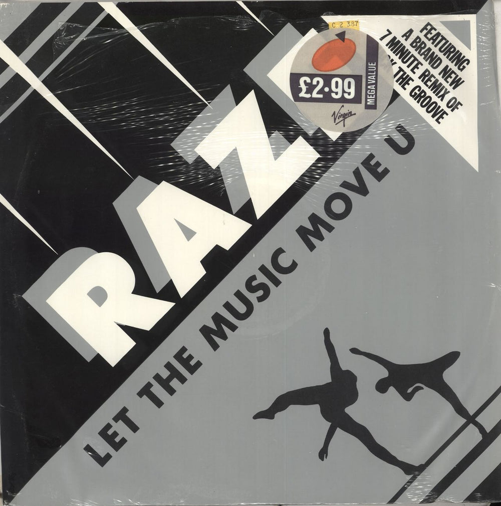 Raze Let The Music Move U UK 12" vinyl single (12 inch record / Maxi-single) CHAMPX1227