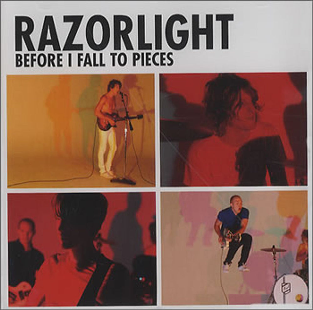 Razorlight Before I Fall To Pieces UK CD/DVD single set RZRSDBE383006