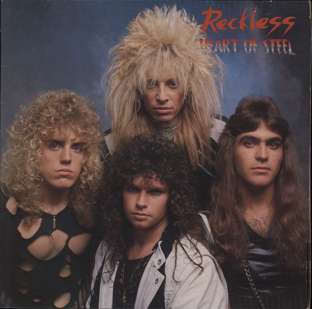 Reckless (Canadian) Heart Of Steel UK vinyl LP album (LP record) HMUSA6