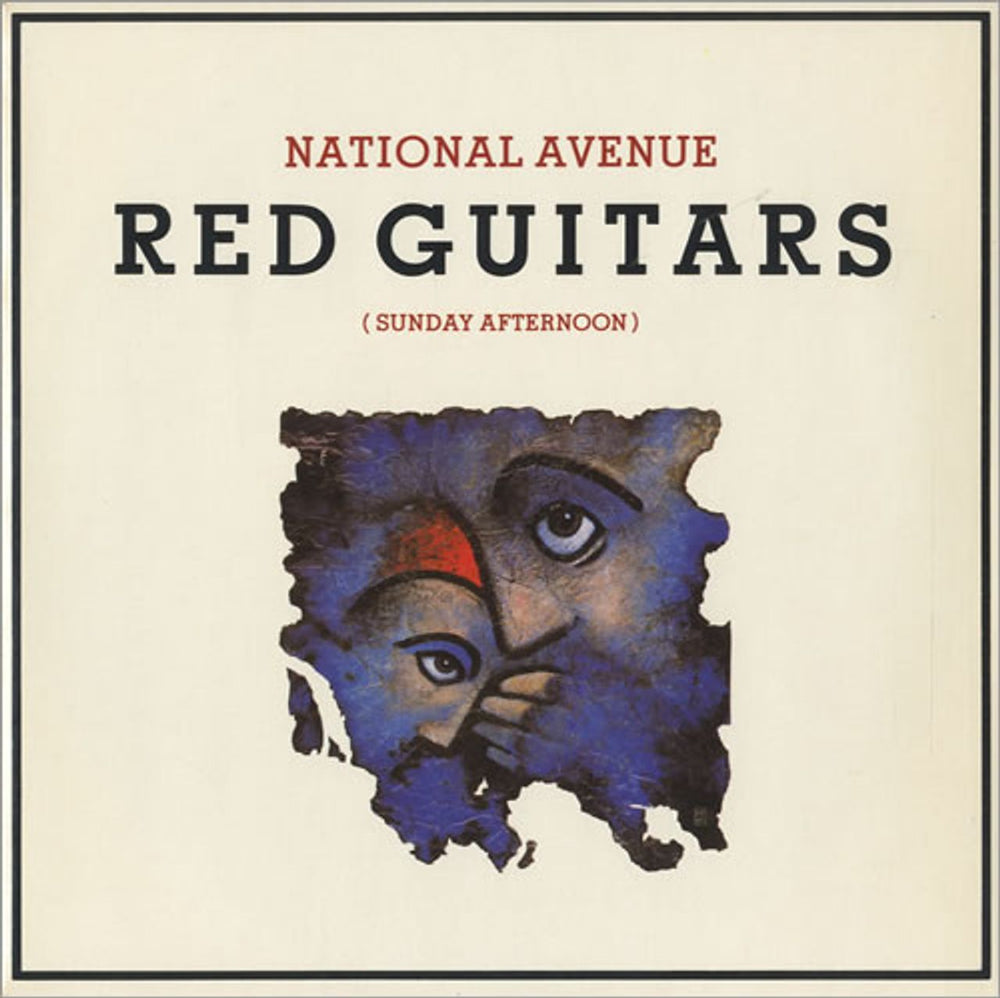 Red Guitars National Avenue (Sunday Afternoon) UK 7" vinyl single (7 inch record / 45) VS832