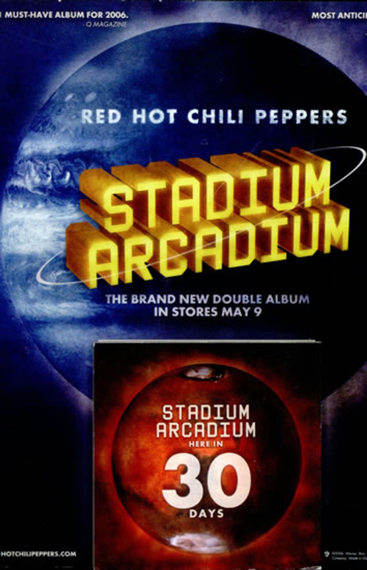 Red Hot Chili orders Peppers - Stadium Arcadium NEW Sealed Vinyl LP Album