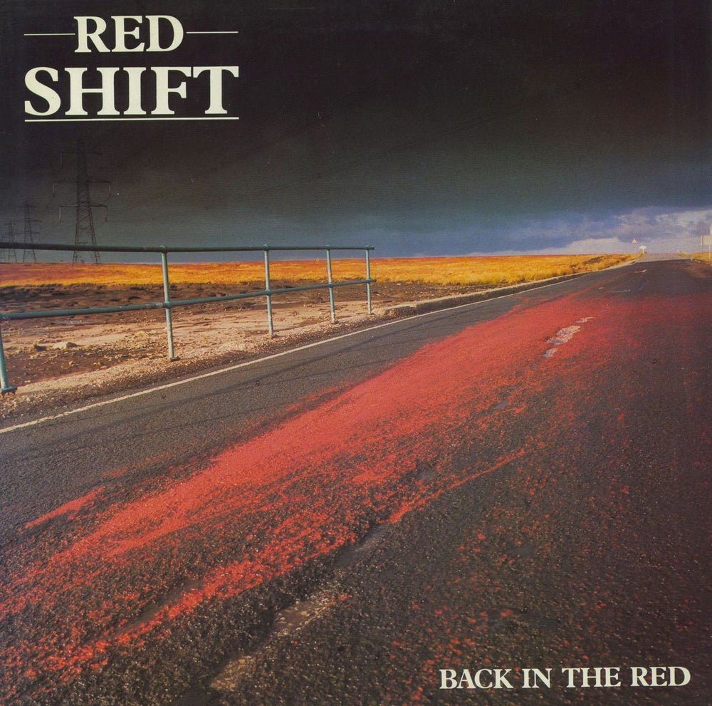 Red Shift Back In The Red UK vinyl LP album (LP record) B-A-S-H-41