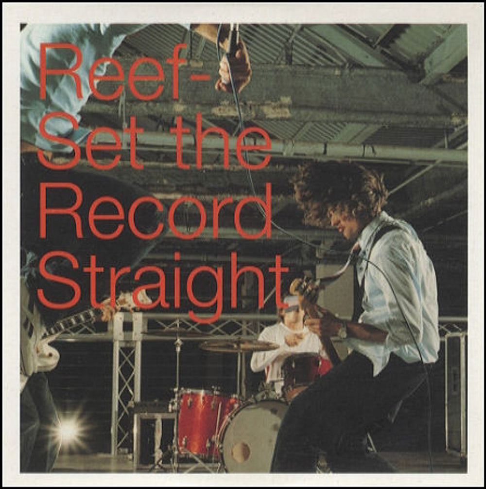 Reef Set The Record Straight UK Promo CD single (CD5 / 5") XPCD2478