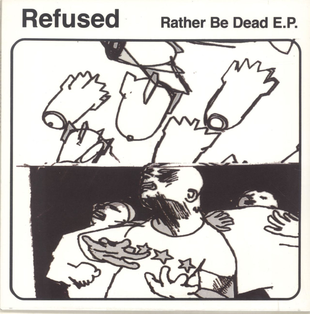 Refused Rather Be Dead E.P. - RSD12 - Sealed Dutch 12" vinyl single (12 inch record / Maxi-single) BHR223-1