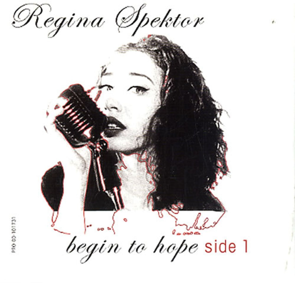 Regina Spektor Begin To Hope - Side 1 US Promo CD single (CD5 / 5") PRO-CD-101731