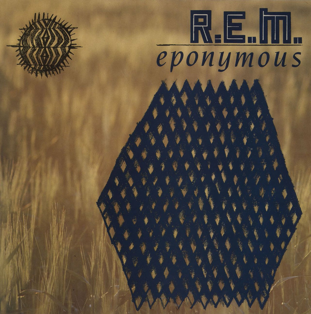 REM Eponymous + Inner UK vinyl LP album (LP record) MIRG1038