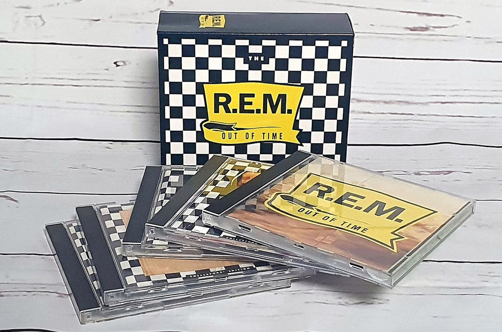 REM Out Of Time - 5 X CD box set US CD Single Box Set