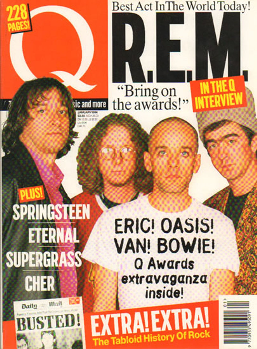 REM Q - January 1996 UK magazine JANUARY 1996