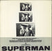 REM Superman US Promo 12" vinyl single (12 inch record / Maxi-single)