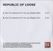 Republic Of Loose Girl I'm Gonna F*ck You Up UK Promo CD-R acetate CD-R ACETATE