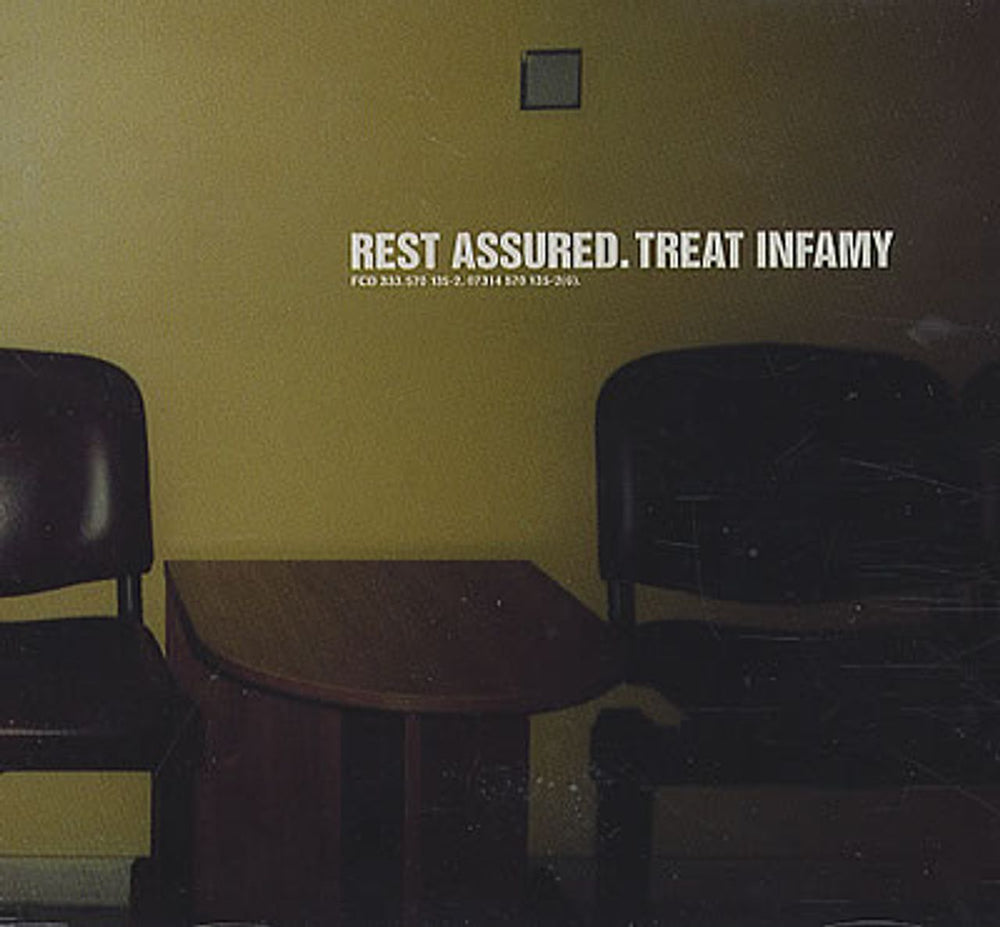 Rest Assured Treat Infamy UK CD single (CD5 / 5") FCD333570