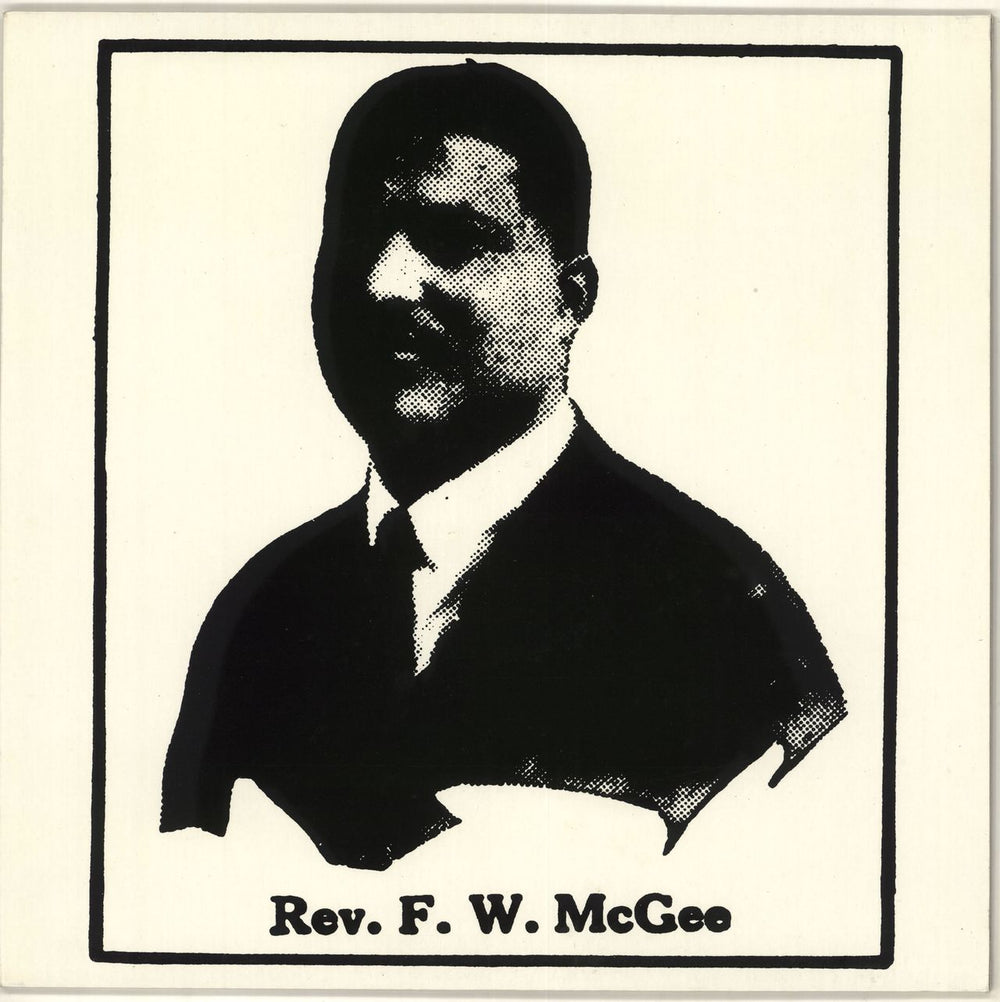 Rev. F.W. McGee Rev. F.W. McGee Australian vinyl LP album (LP record) RL-338