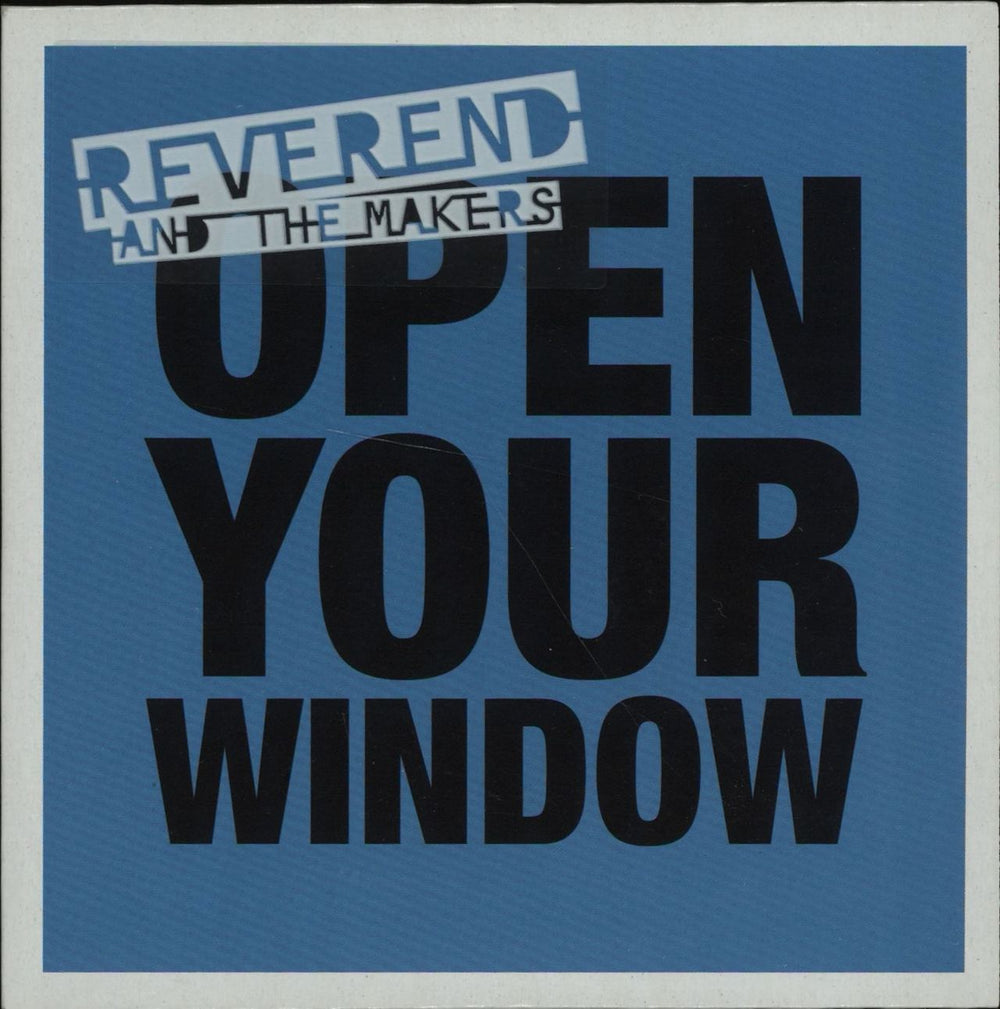 Reverend And The Makers Open Your Window - 4 tracks UK Promo CD single (CD5 / 5") WOS020CDPR