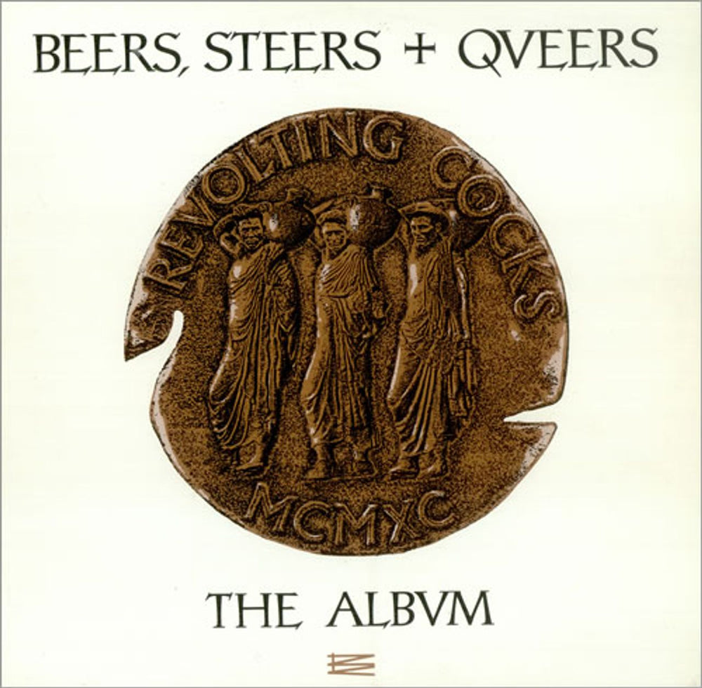 Revolting Cocks Beers, Steers & Queers Dutch vinyl LP album (LP record) WAX63