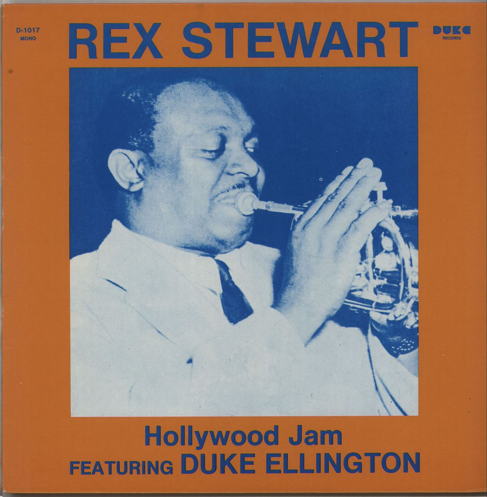 Rex Stewart Hollywood Jam Italian vinyl LP album (LP record) D-1017