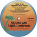 Richard & Linda Thompson I Want To See - 2nd UK vinyl LP album (LP record) R&LLPIW749860
