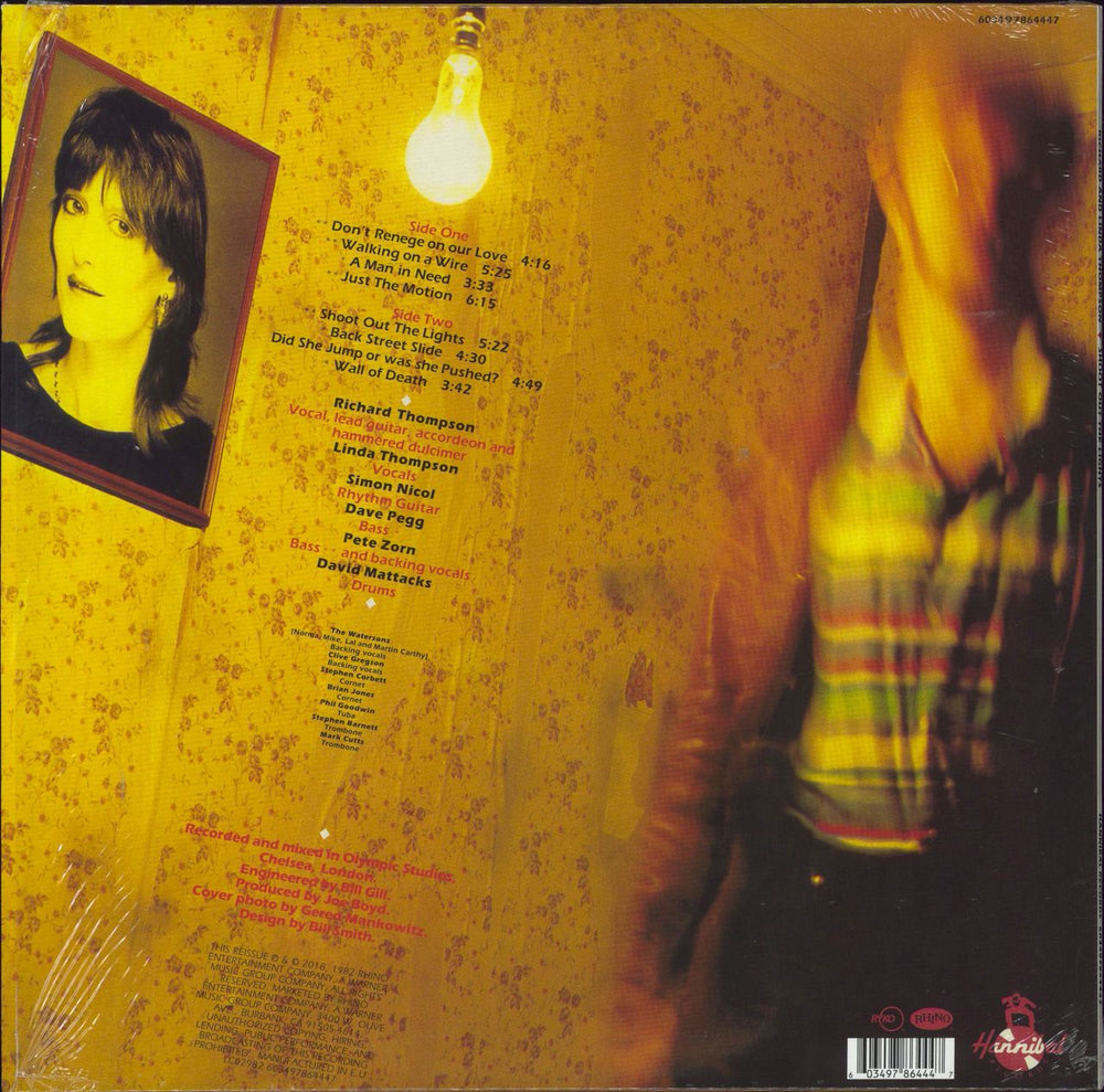 Richard & Linda Thompson Shoot Out The Lights - 180gm UK vinyl LP album (LP record) 603497864447