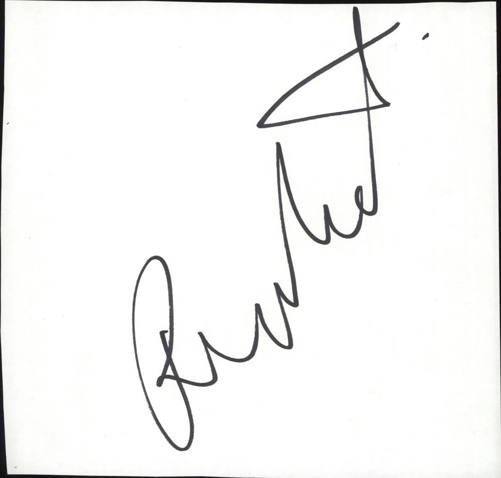 Richard Ashcroft Autograph UK memorabilia AUTOGRAPH