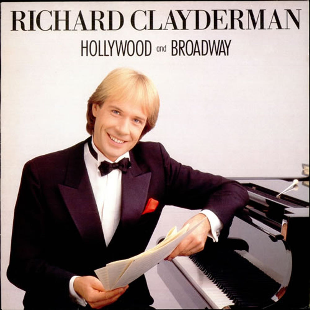 Richard Clayderman Hollywood And Broadway UK vinyl LP album (LP record) SKL5344