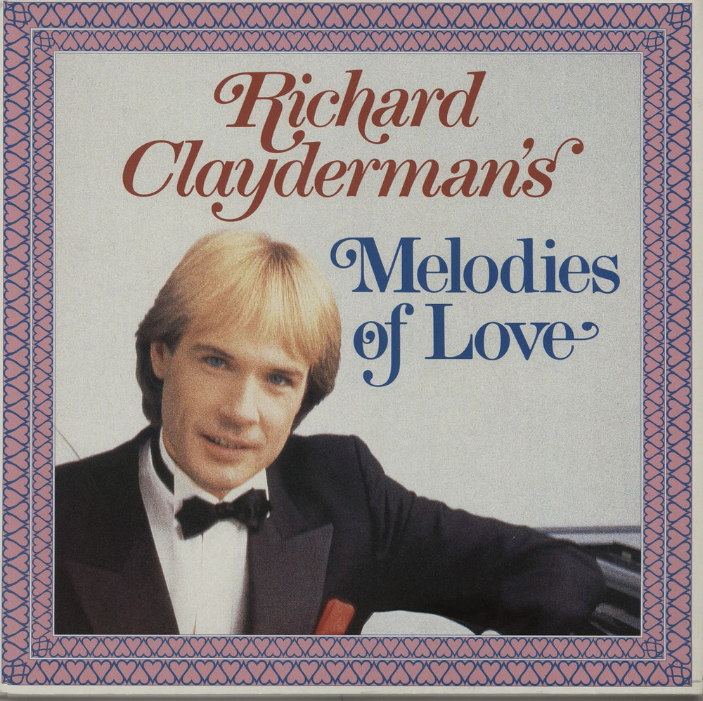 Richard Clayderman Melodies Of Love UK vinyl LP album (LP record) RDS10389