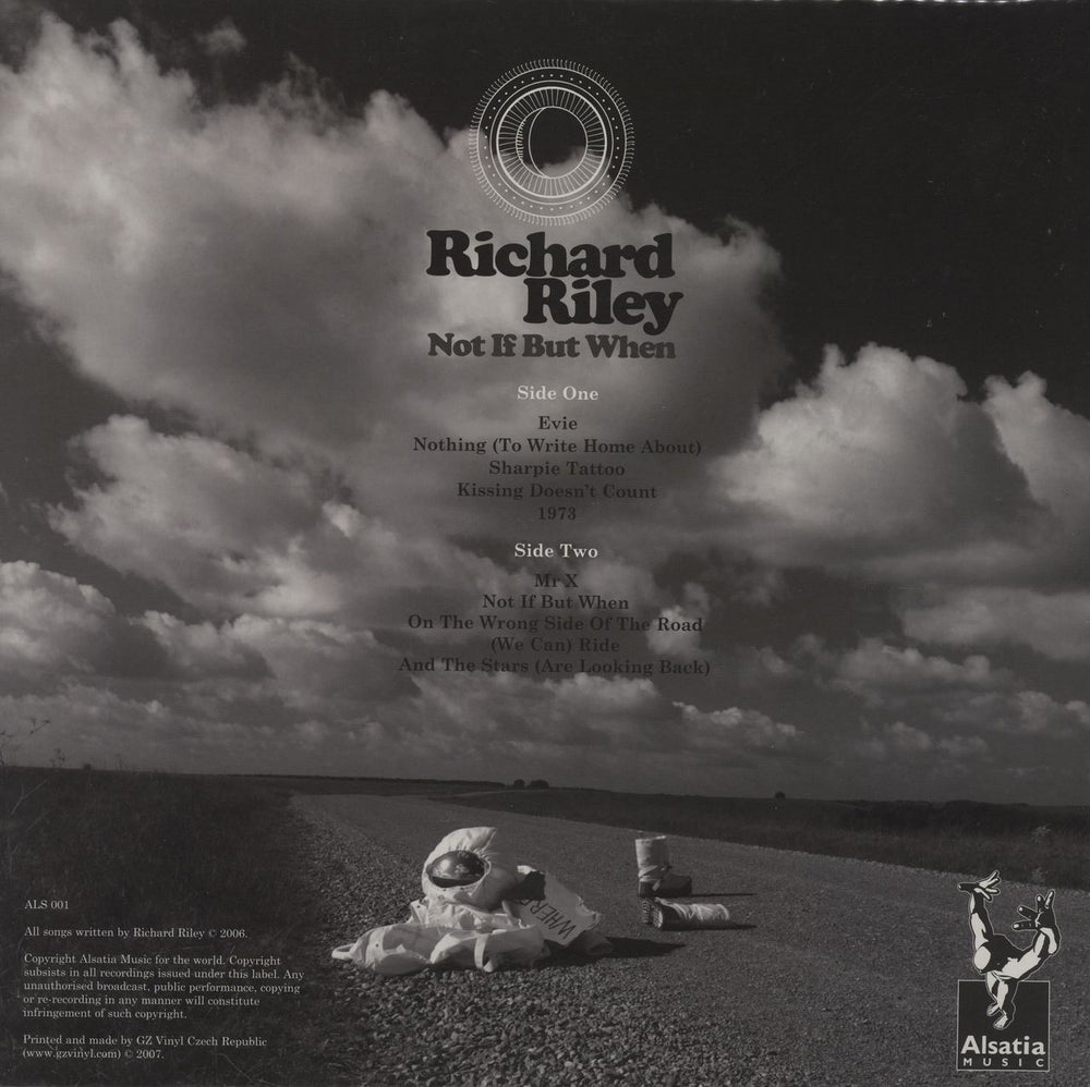 Richard Riley Not If But When - 180gm UK vinyl LP album (LP record)