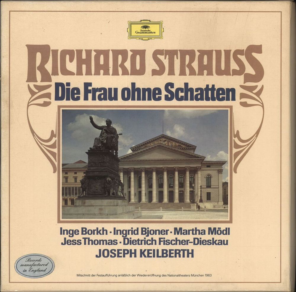 Richard Strauss Die Frau Ohne Schatten UK Vinyl Box Set 2721161