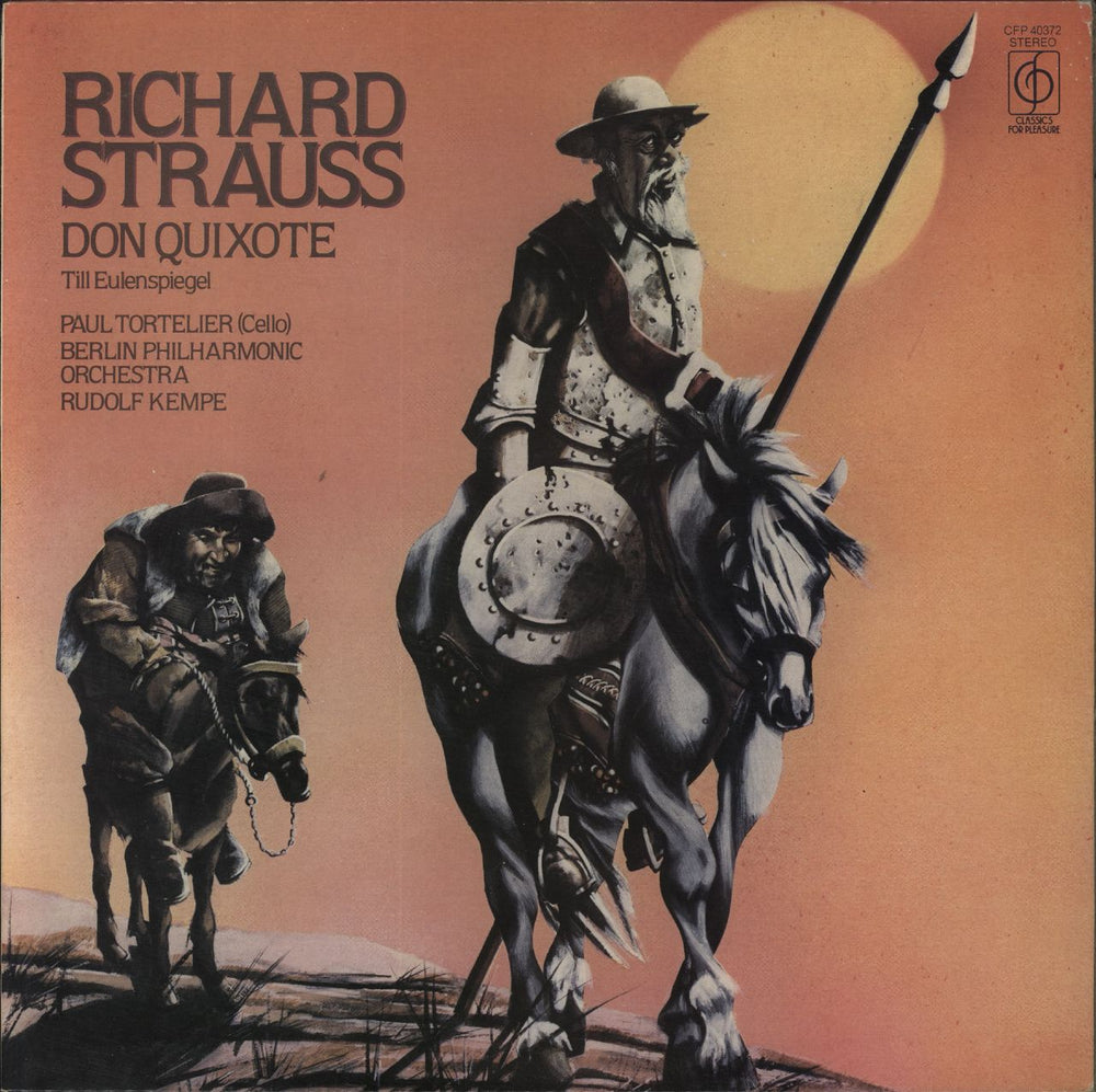 Richard Strauss Richard Strauss: Don Quixote / Till Eulenspiegel UK vinyl LP album (LP record) CFP40372