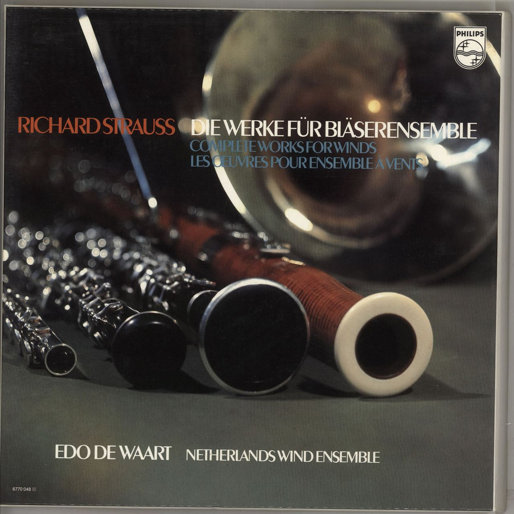 Richard Strauss Strauss: Die Werke Für Bläserensemble - Complete Works For Wind - Les Oeuvres Pour Ensemble À Vents Dutch Vinyl Box Set 6770048