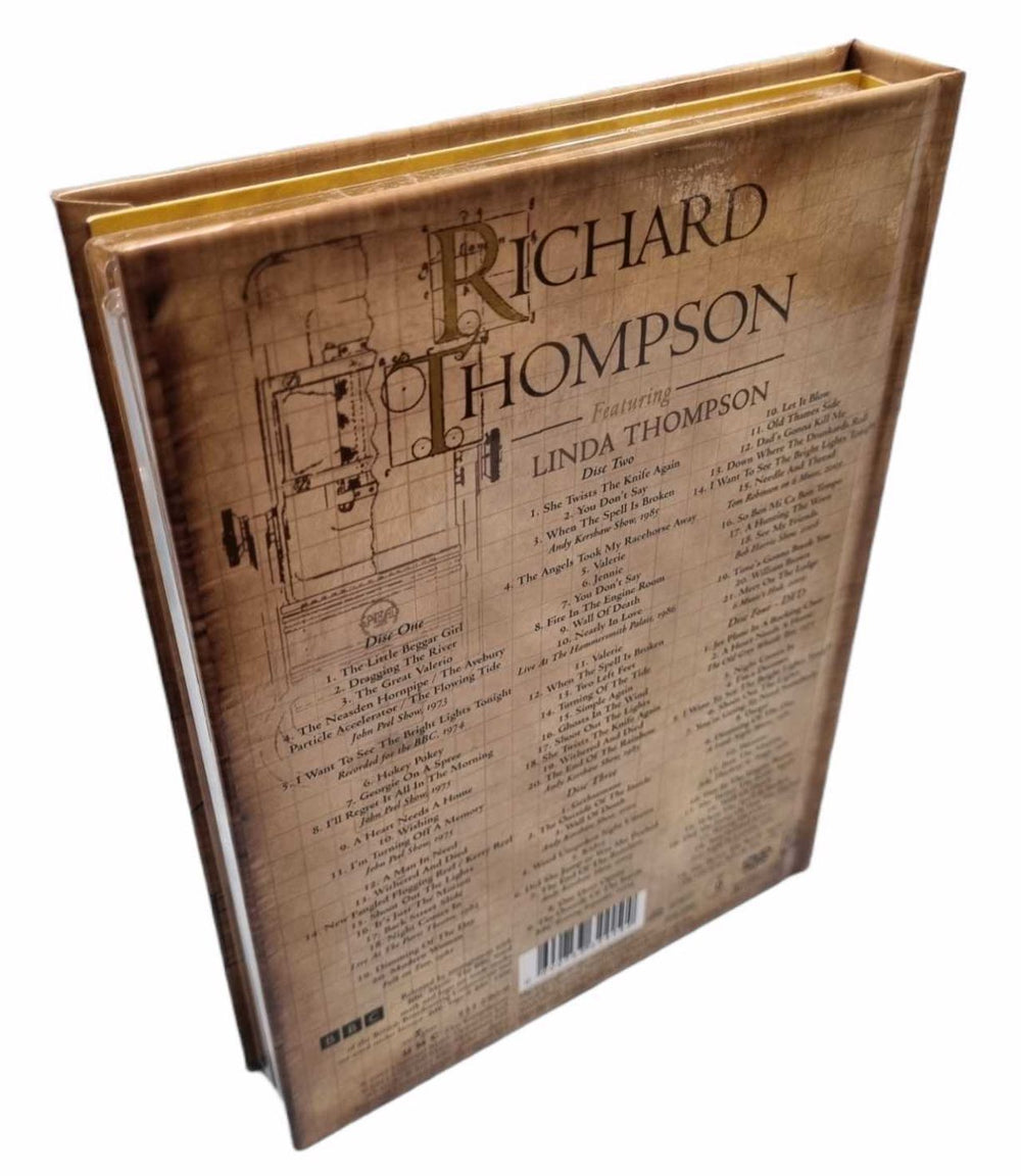 Richard Thompson Live At The BBC UK 3-disc CD/DVD Set RTH3DLI772269