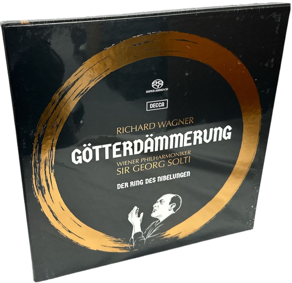 Richard Wagner Götterdämmerung - Abbey Road Half Speed Mastered 4CD Box - Sealed German 4-CD album set 485316-2