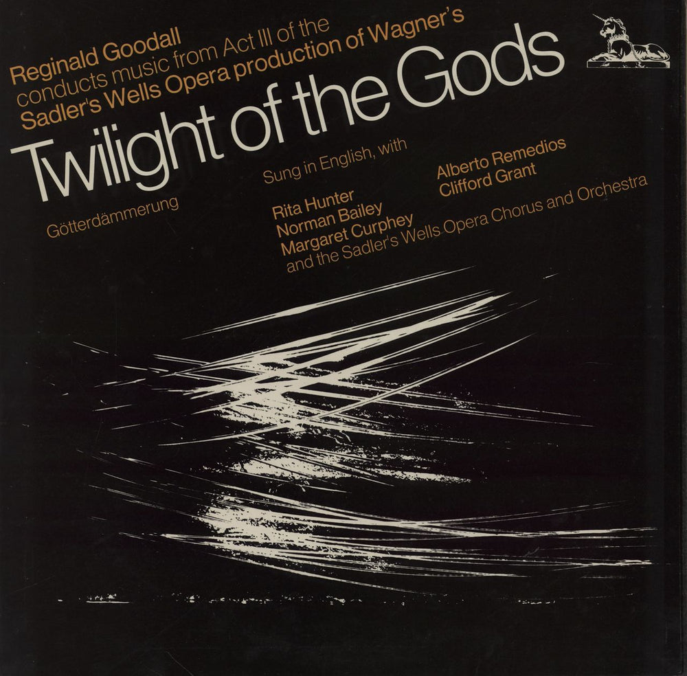 Richard Wagner Music From Act III Of Twilight Of The Gods UK 2-LP vinyl record set (Double LP Album) UNS245/6