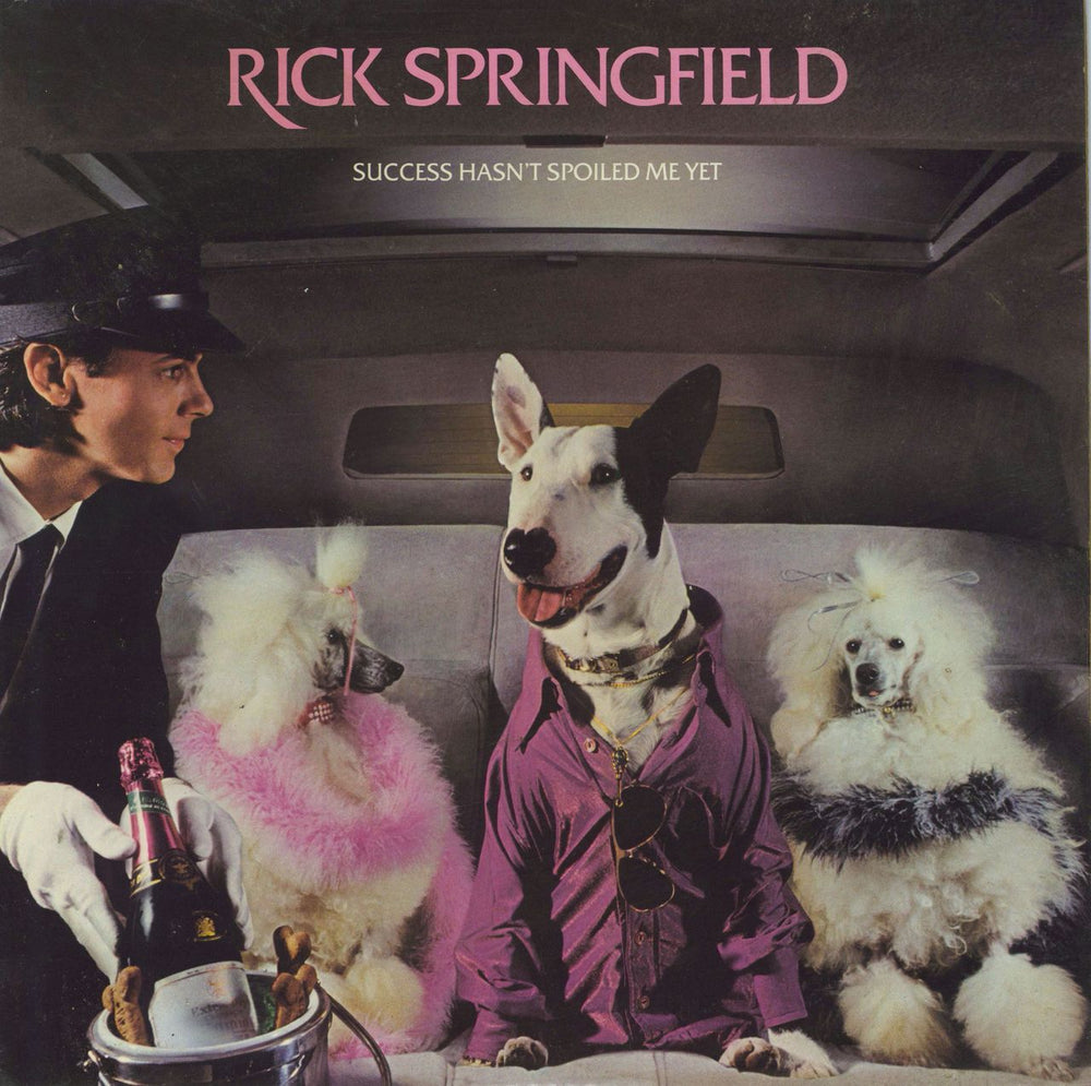 Rick Springfield Success Hasn't Spoiled Me Yet US vinyl LP album (LP record) AFL1-4125