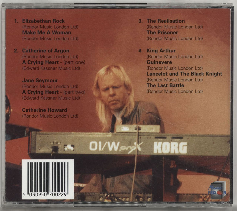 Rick Wakeman Almost Live In Europe - Autographed UK CD album (CDLP) 5030950700229