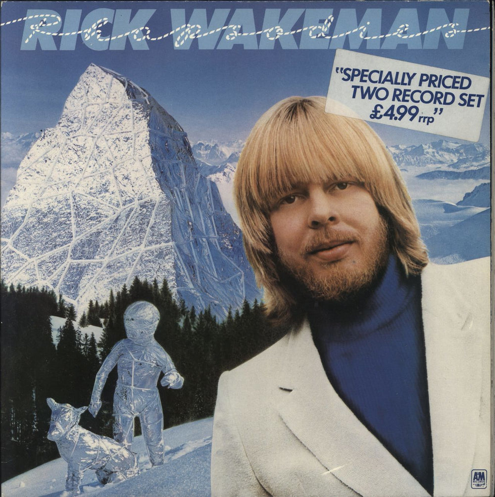 Rick Wakeman Rhapsodies - RRP Stickered Sleeve UK 2-LP vinyl record set (Double LP Album) AMLX68508