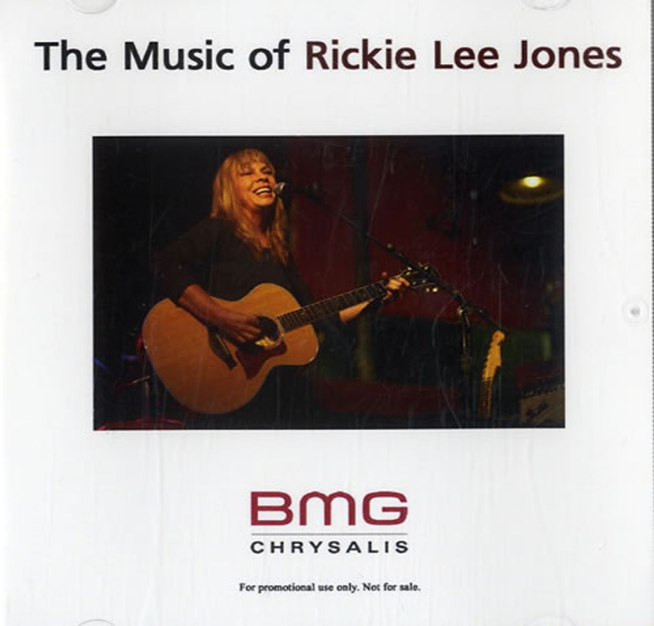 Rickie Lee Jones The Music Of Rickie Lee Jones US Promo CD-R