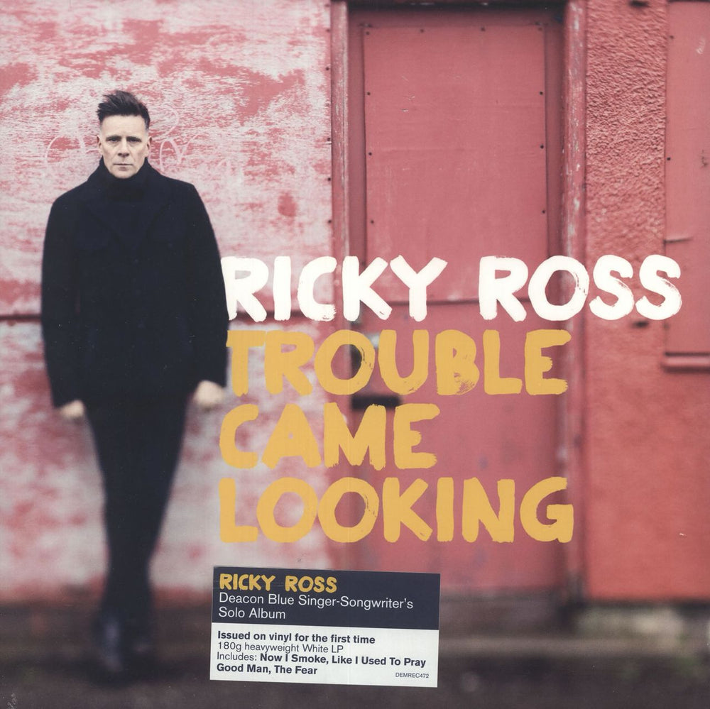 Ricky Ross Trouble Came Looking - 180gm White Vinyl - Sealed UK vinyl LP album (LP record) DEMREC472