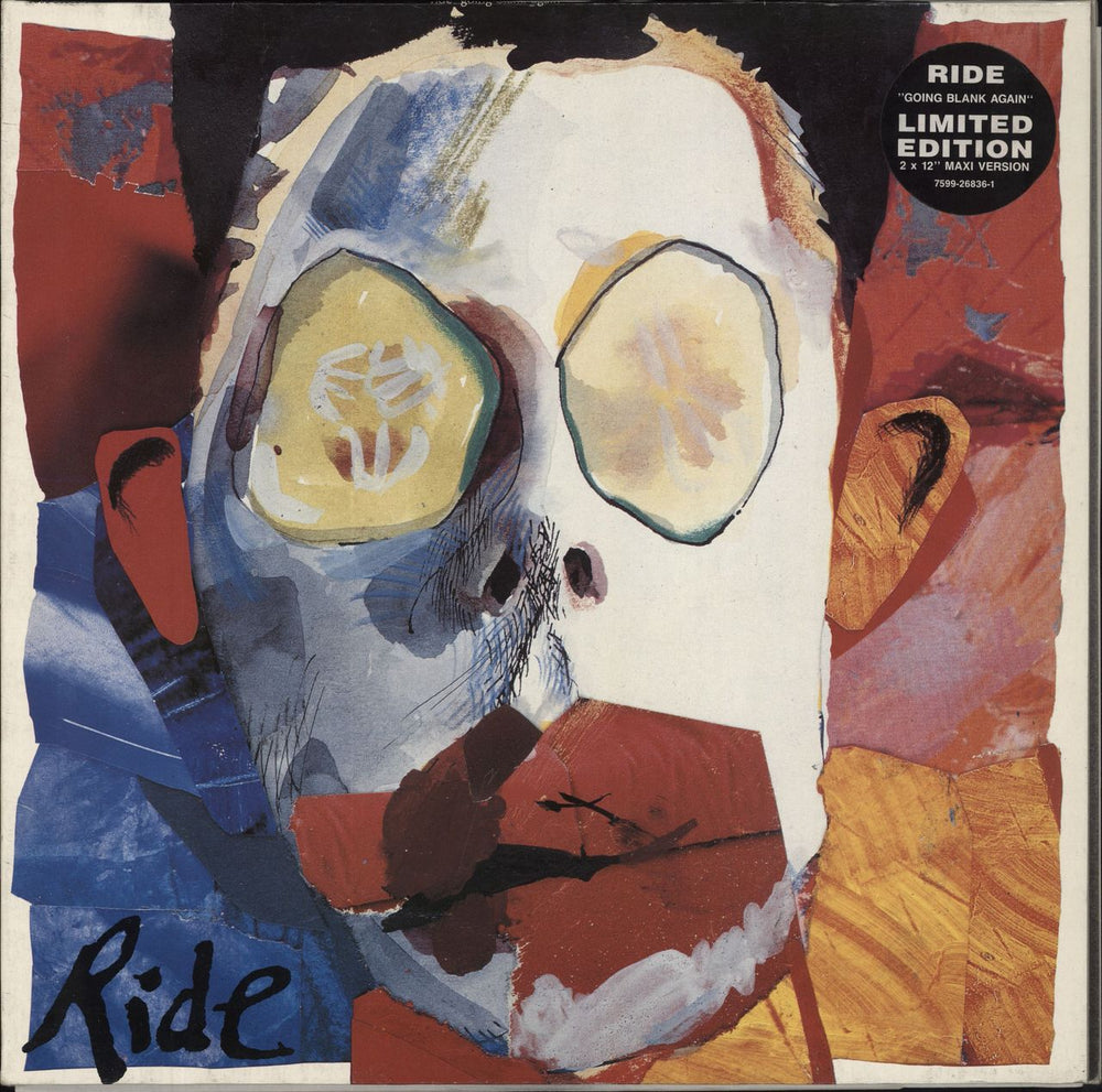 Ride Going Blank Again German 2-LP vinyl record set (Double LP Album) 7599-26836-1