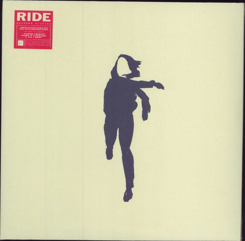 Ride Weather Diaries - Red Vinyl - Sealed UK 2-LP vinyl record set (Double LP Album) WEBB510LP