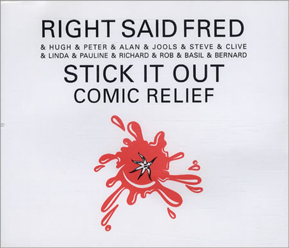 Right Said Fred Stick It Out UK CD single (CD5 / 5") CDCOMIC1