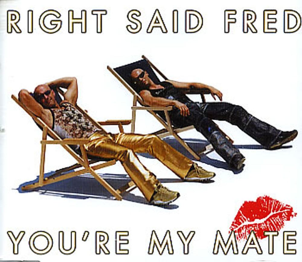 Right Said Fred You're My Mate UK CD single (CD5 / 5") 74321895632