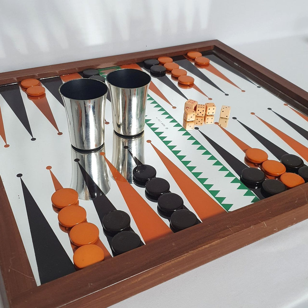 Ringo Or Robin Backgammon Set - Wooden Frame UK Promo memorabilia RIXMMBA367301