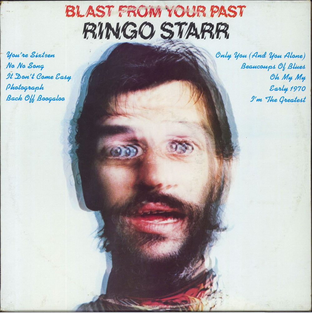 Ringo Starr Blast From Your Past Australian vinyl LP album (LP record) PCTC7170