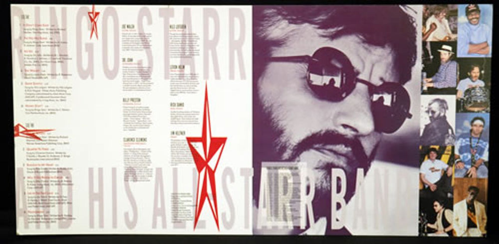 Ringo Starr Ringo Starr And His All Starr Band US artwork PROOF ARTWORK