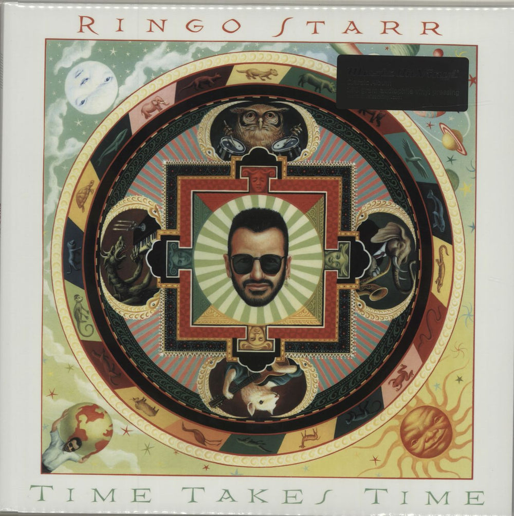 Ringo Starr Time Takes Time - 25th Anniversary - Sealed UK vinyl LP album (LP record) MOVLP572