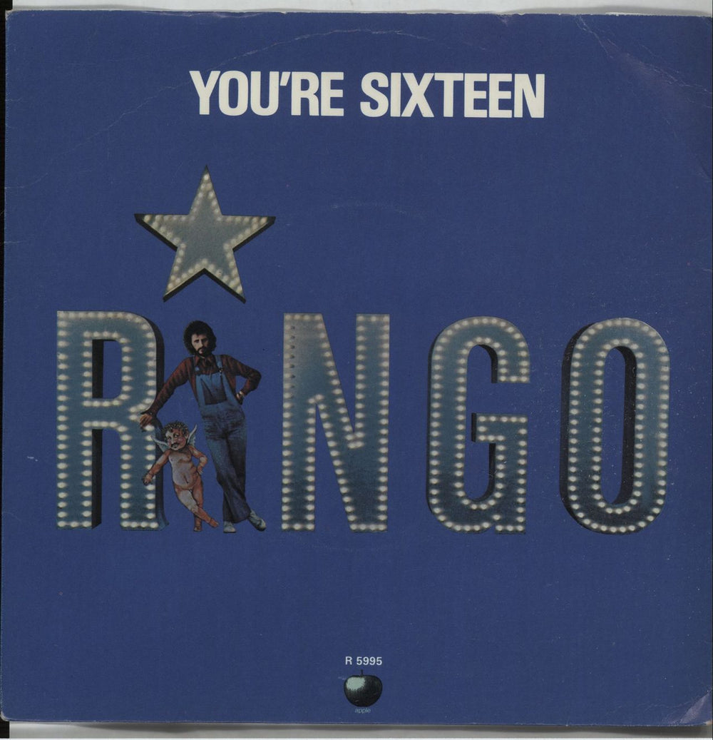 Ringo Starr You're Sixteen - p/s EX UK 7" vinyl single (7 inch record / 45) R5995