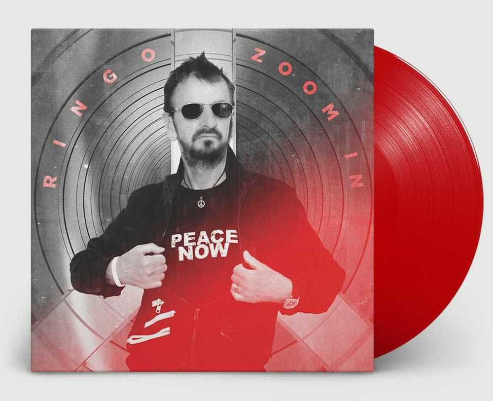 Ringo Starr Zoom In EP - Red Vinyl - Sealed UK 12" vinyl single (12 inch record / Maxi-single) 3560634