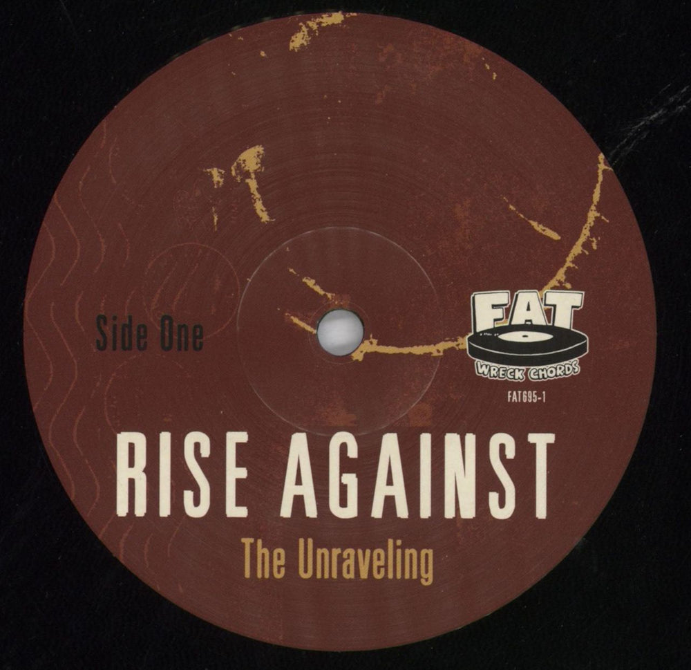 Rise Against The Unraveling US vinyl LP album (LP record) X1SLPTH820100