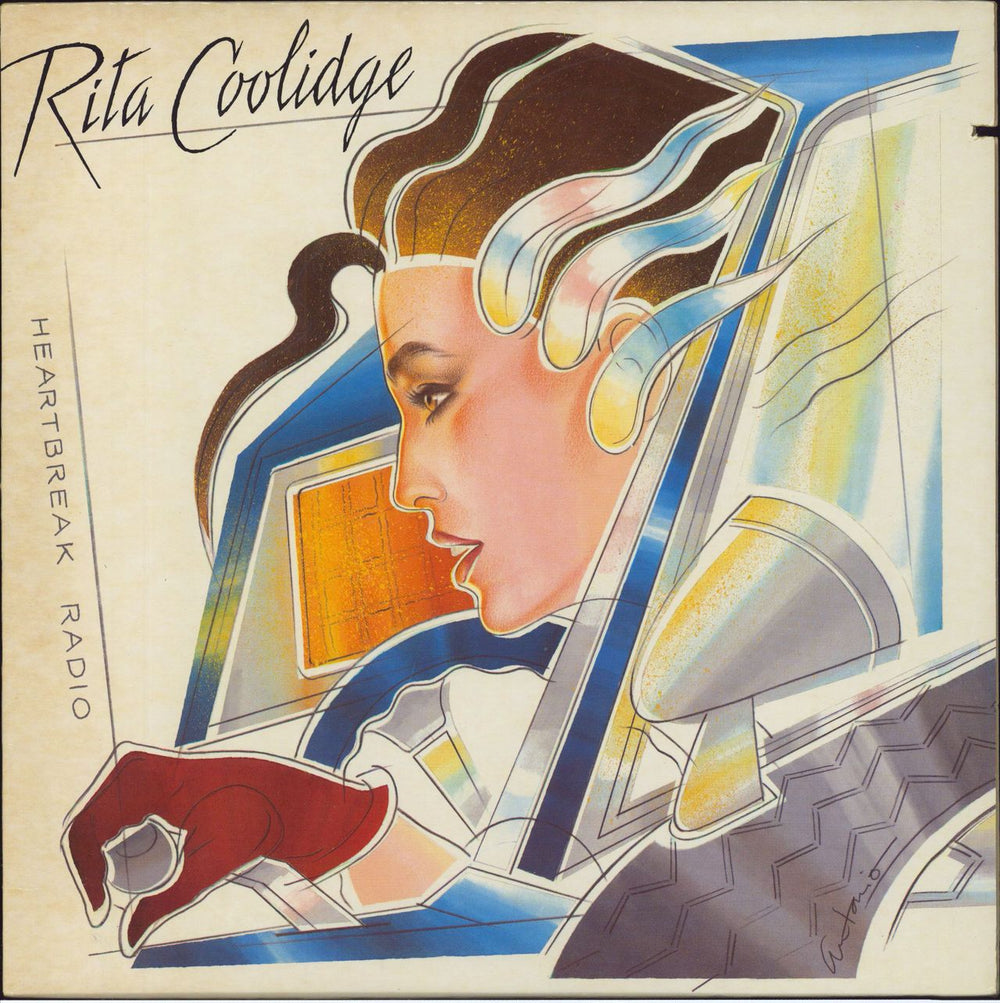 Rita Coolidge Heartbreak Radio US vinyl LP album (LP record) SP-3727