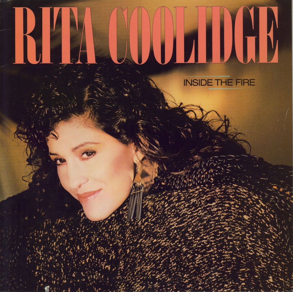 Rita Coolidge Inside The Fire US vinyl LP album (LP record) SP-5003